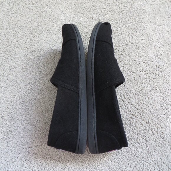 Bobs From Skechers Womens Flat Shoes Size 9 Memory Foam Wool Slip-On Black 34145 - Picture 8 of 10